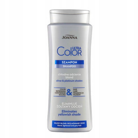 Joanna Ultra Color Silver Platinum Shampoo Eliminate Yellow Shade 400ml