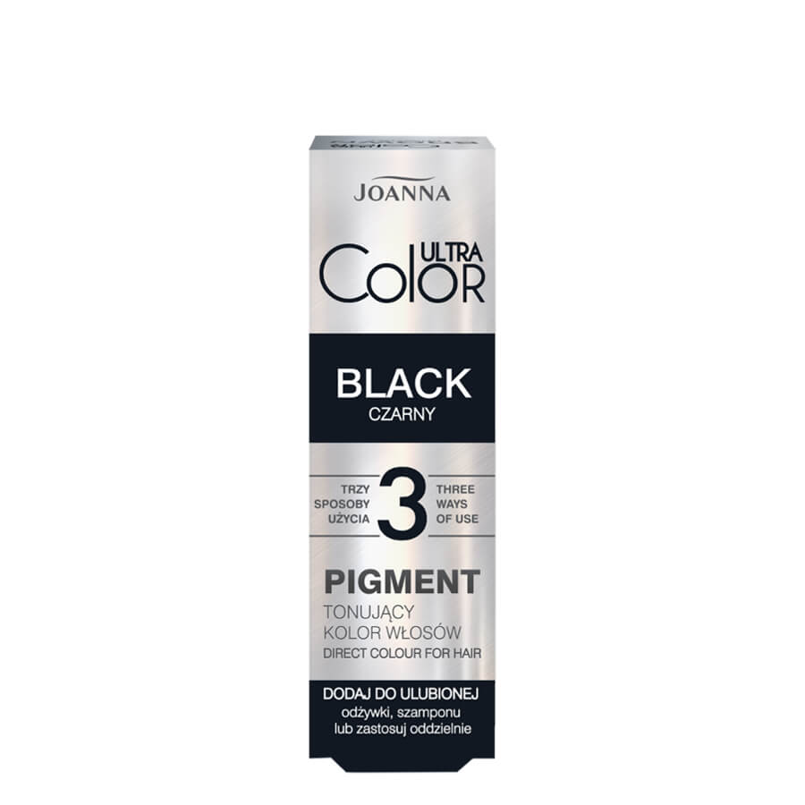 joanna ultra color black pigment hair toner