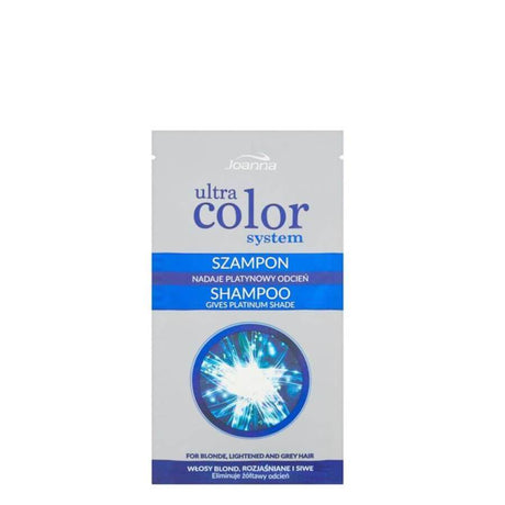 Joanna Ultra Color Silver Platinum Shampoo Eliminate Yellow Shade 20ml