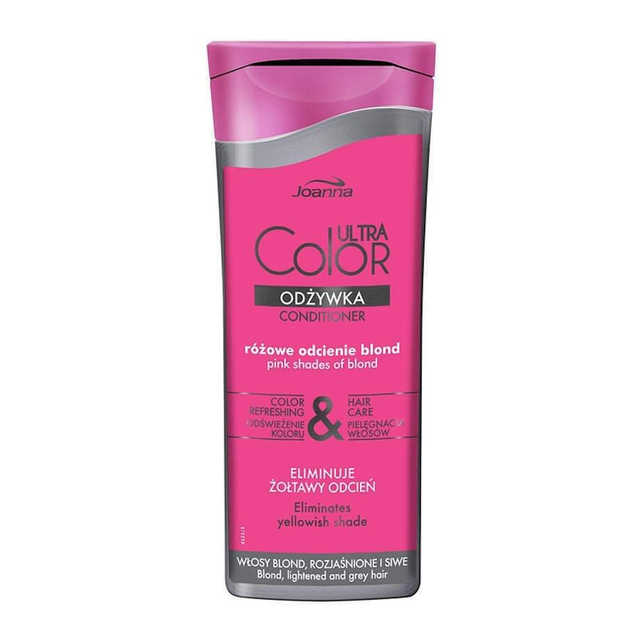 Joanna Ultra Color System Hair Conditioner Pink Shade blonde grey 