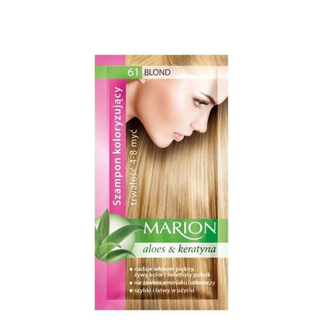 marion colouring hair shampoo 61 blonde