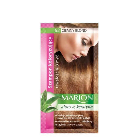 marion colouring hair shampoo 62 dark blonde