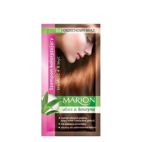 marion colouring hair shampoo 64 brown nuts