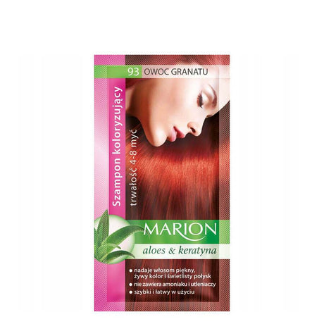 marion colouring hair shampoo 93 pomegranate
