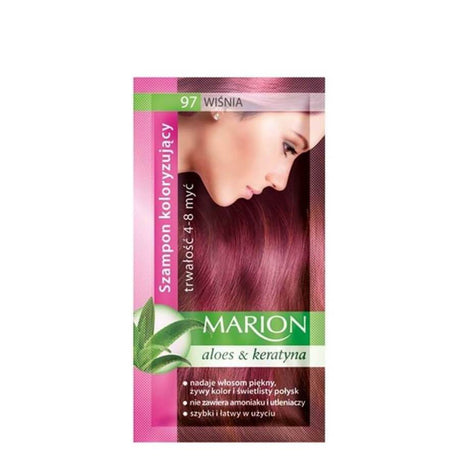 marion colouring hair shampoo 97 cherry
