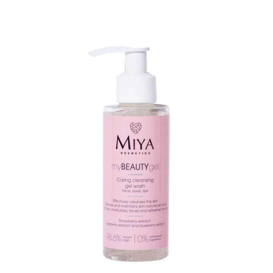 miya cosmetics vegan face wash gel my beauty gel 140ml