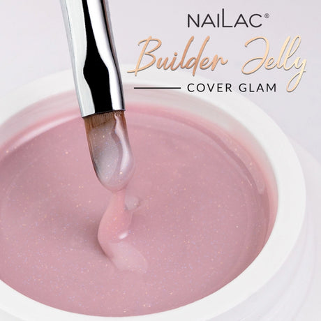 Nailac Jelly Nail Builder UV/LED Cover Glam close