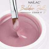 Nailac Jelly Nail Builder UV/LED Cover It close