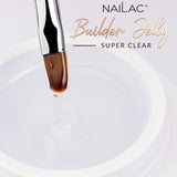 Nailac Jelly Nail Builder UV/LED Super Clear close
