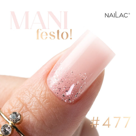 NaiLac UV/LED Gel Nail Polish MANIfesto! Set 477
