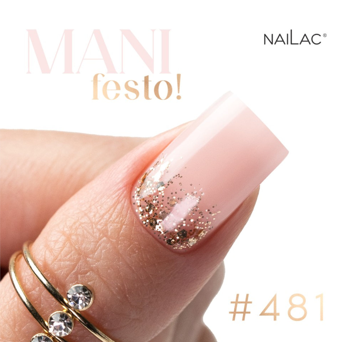 NaiLac UV/LED Gel Nail Polish MANIfesto! Set 481