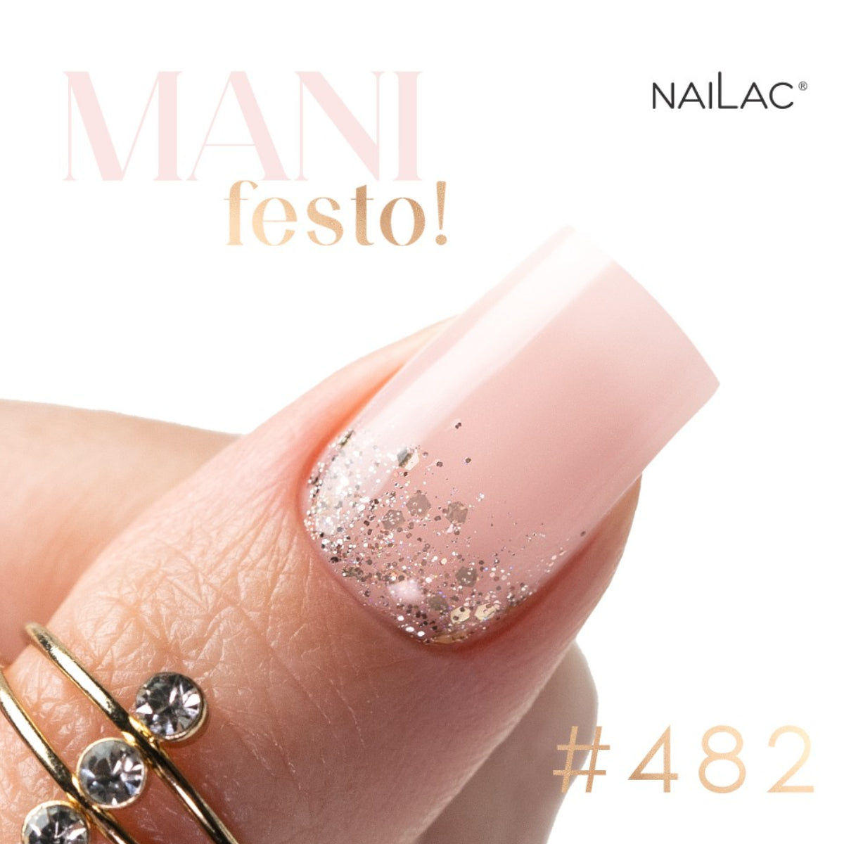 NaiLac UV/LED Gel Nail Polish MANIfesto! Set 482
