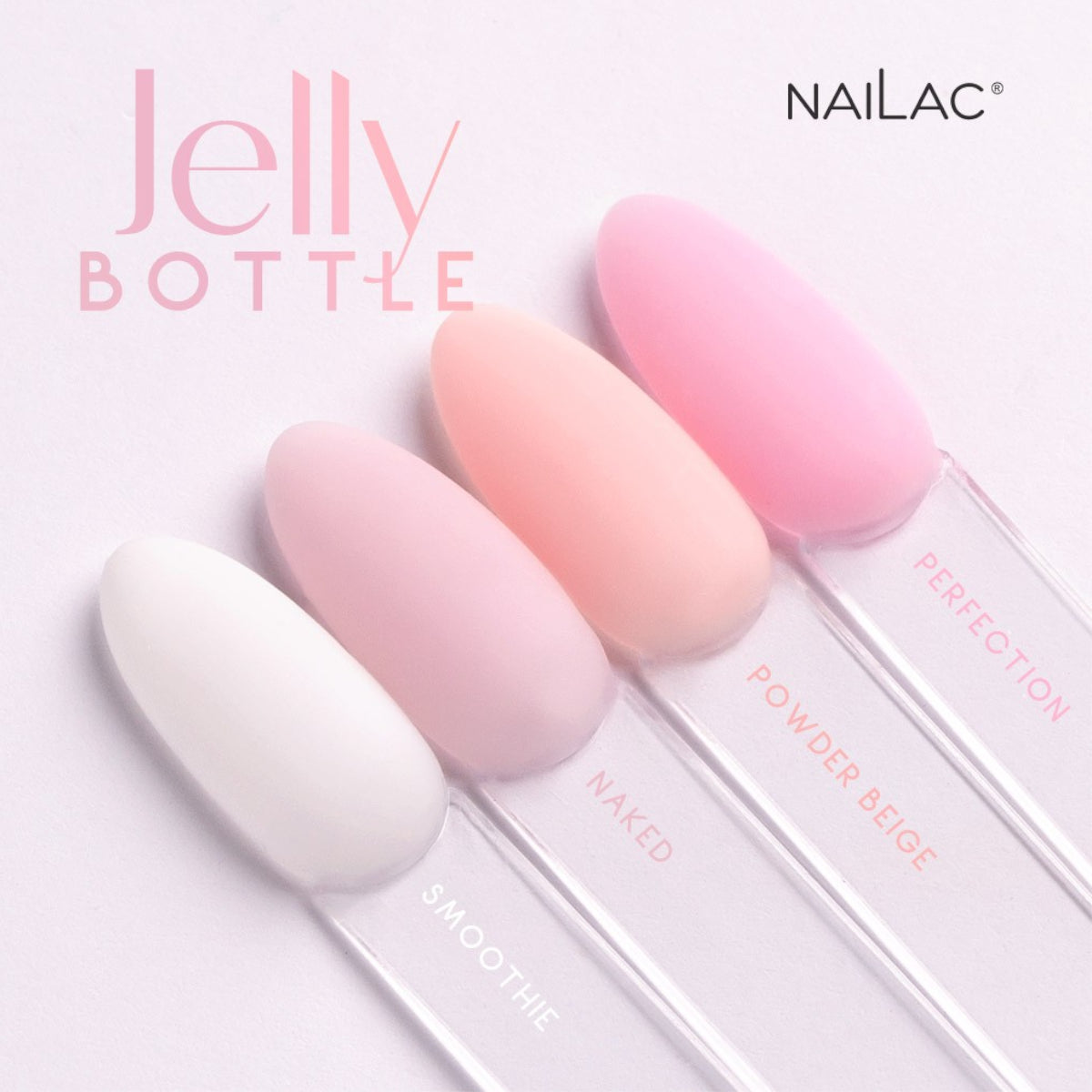 Nailac Jelly Bottle Gel Naked Pink Collection