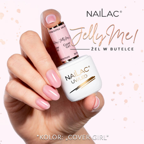 Nailac Jelly Me! UV/LED Gel Nail Polish Cover Girl on the nails