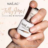 Nailac Jelly Me! UV/LED Gel Nail Polish Gossip Girl on the nails