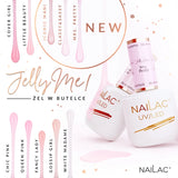 Nailac Jelly Me! UV/LED Gel Nail Polish Chic Pink shades