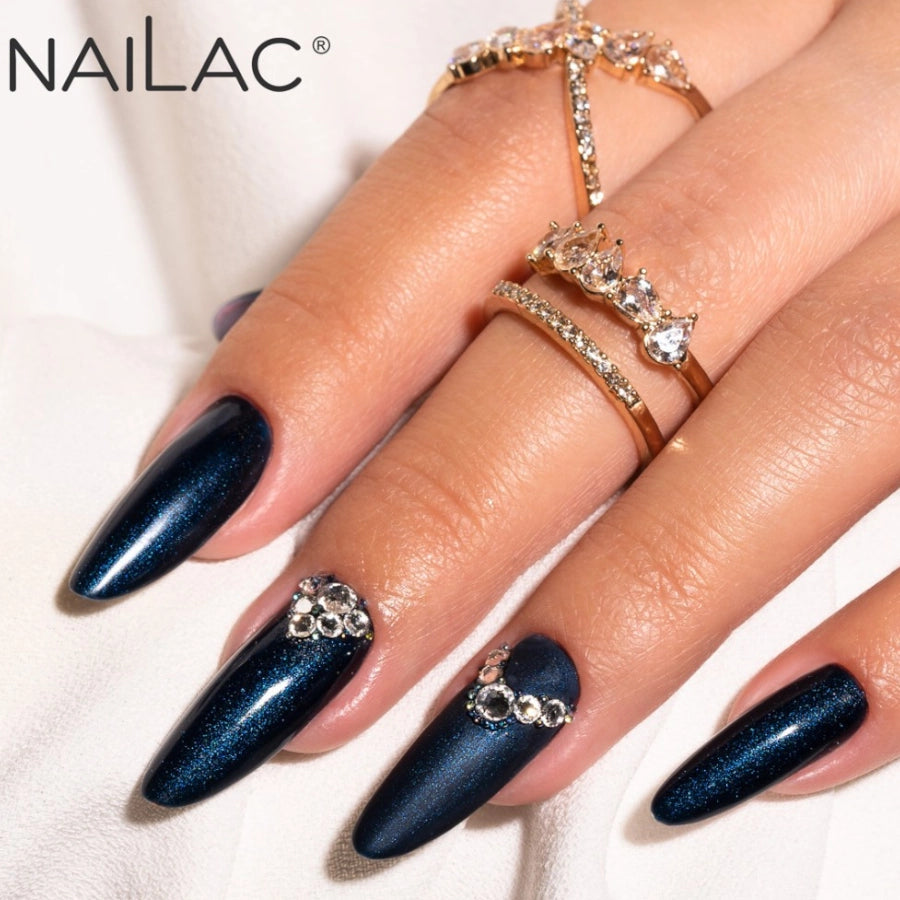 NaiLac UV/LED Gel Nail Polish 031 navy blue styling