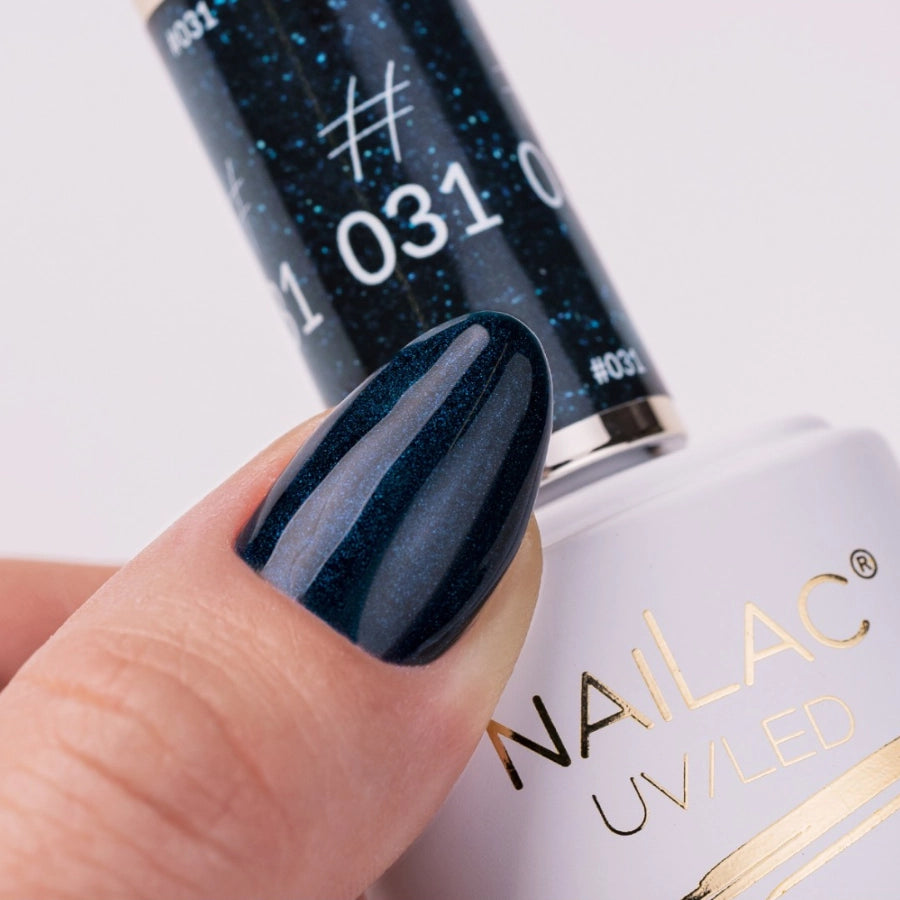 NaiLac UV/LED Gel Nail Polish 031 navy styling