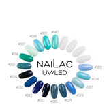 NaiLac UV/LED Gel Nail Polish 033 blue navy swatches
