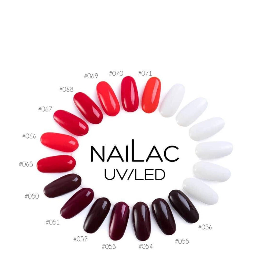 NaiLac UV/LED Gel Nail Polish 051 Red swatches