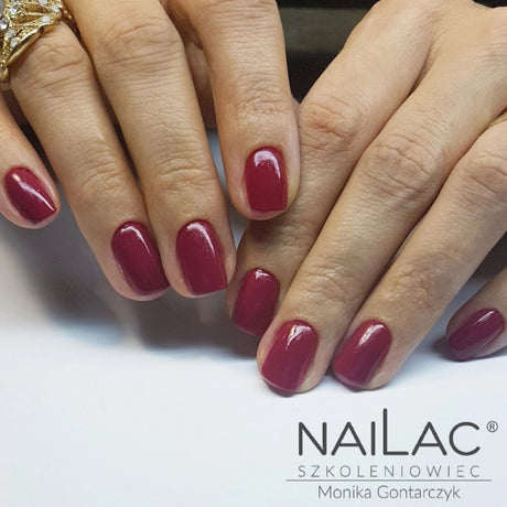 NaiLac UV/LED Gel Nail Polish 107 Raspberry Pink Nails
