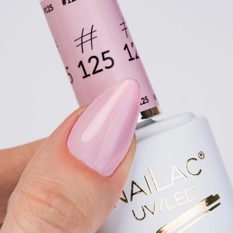 NaiLac UV/LED Gel Nail Polish 125 Pastel Pink 8ml