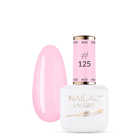 NaiLac UV/LED Gel Nail Polish 125 Pastel Pink