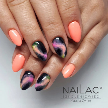 NaiLac UV/LED Gel Nail Polish 201 on nails
