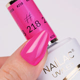NaiLac UV/LED Gel Nail Polish 218 Nails Pink