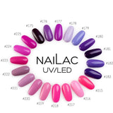 NaiLac UV/LED Gel Nail Polish 218 Pink Nails swatch