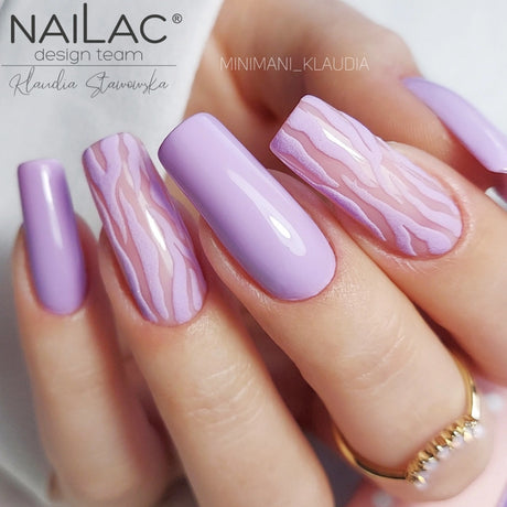 NaiLac UV/LED Gel Nail Polish 249 on nails
