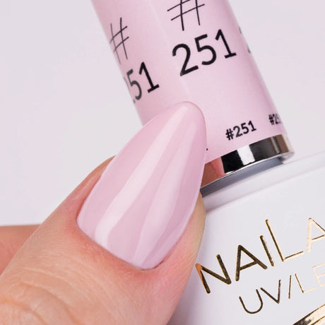 NaiLac UV/LED Gel Nail Polish 251 on nails