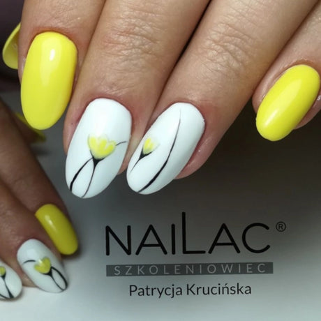 NaiLac UV/LED Gel Nail Polish 254 on nails