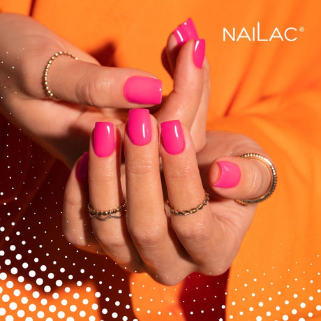 NaiLac UV/LED Gel Nail Polish 465 Pink Neon