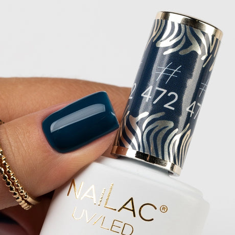 NaiLac UV/LED Gel Nail Polish 472 Blue 7ml