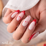 NaiLac UV/LED Gel Nail Polish Ho Ho Ho Red Nail styling