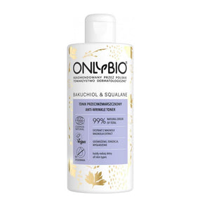 onlybio vegan bakuchiol anti wrinkle toner all skin types