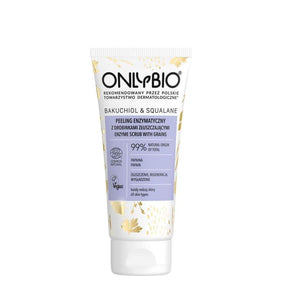 onlybio bakuchiol enzyme face scrub vegan