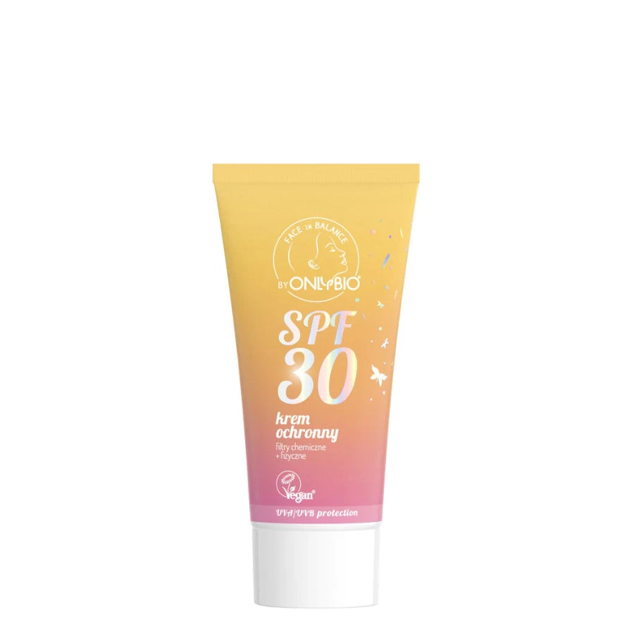 OnlyBio Face Care Travel Pack Set SPF30 mini sunscreen