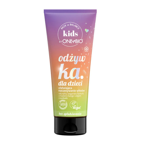 OnlyBio Hair Balance Kids Leave-In Conditioner for Easy Combing