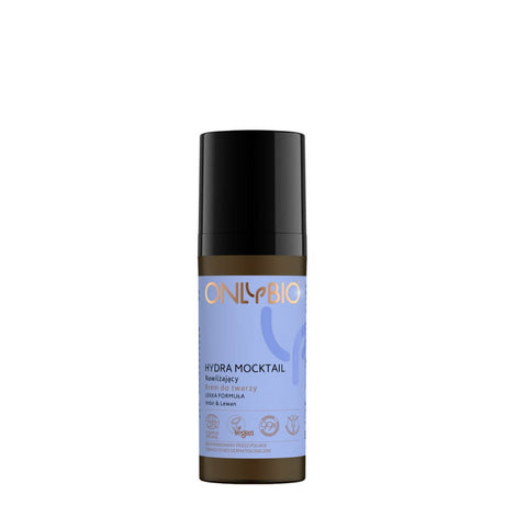 onlybio moisturizing face cream light formula hydra mocktail 50ml