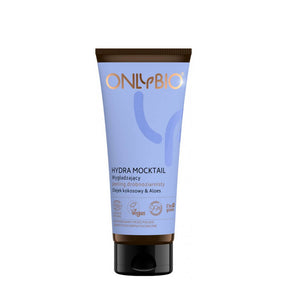 onlybio hydra mocktail face scrub coconut oil and aloe 75ml vegan