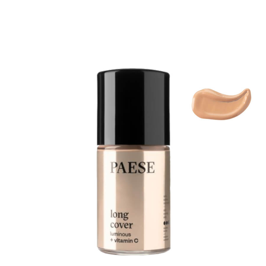 paese long cover foundation with vitamin c 3n natural