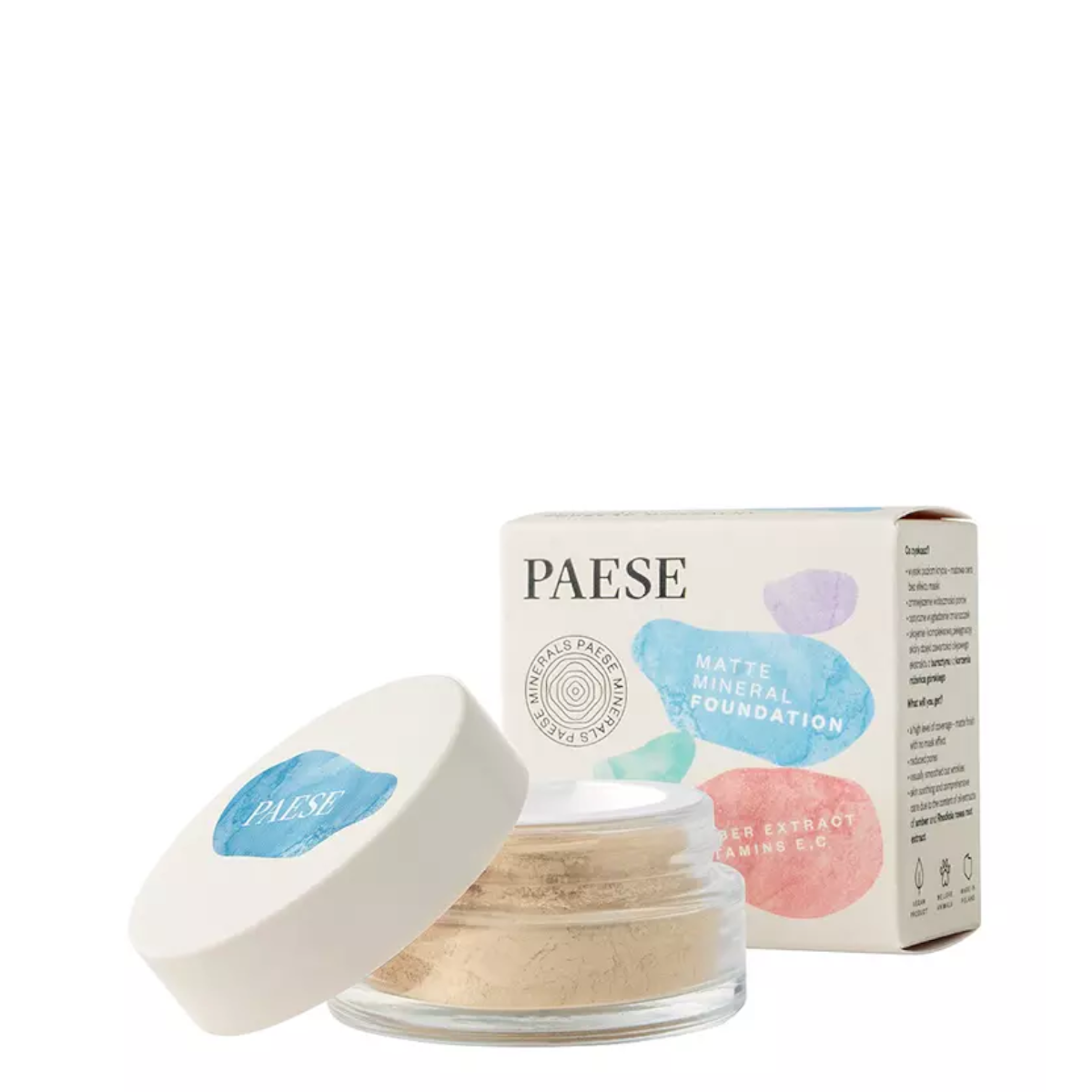 Paese Minerals Matte Mineral Foundation