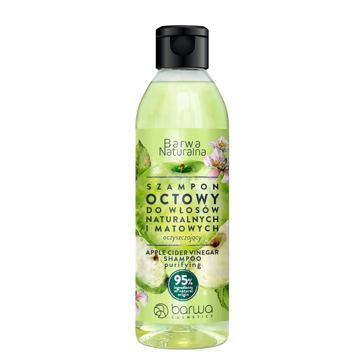 Barwa Glossy Apple Cider Vinegar Total Hair Care Bundle - isolated on a white background