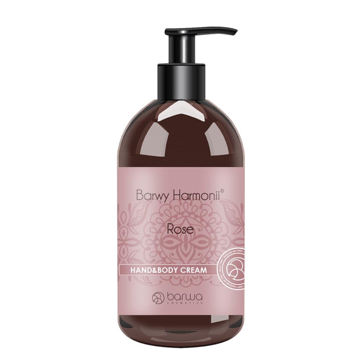 Barwa Harmony Nourishing & Moisturising Rose Hand & Body Cream - isolated on a white background