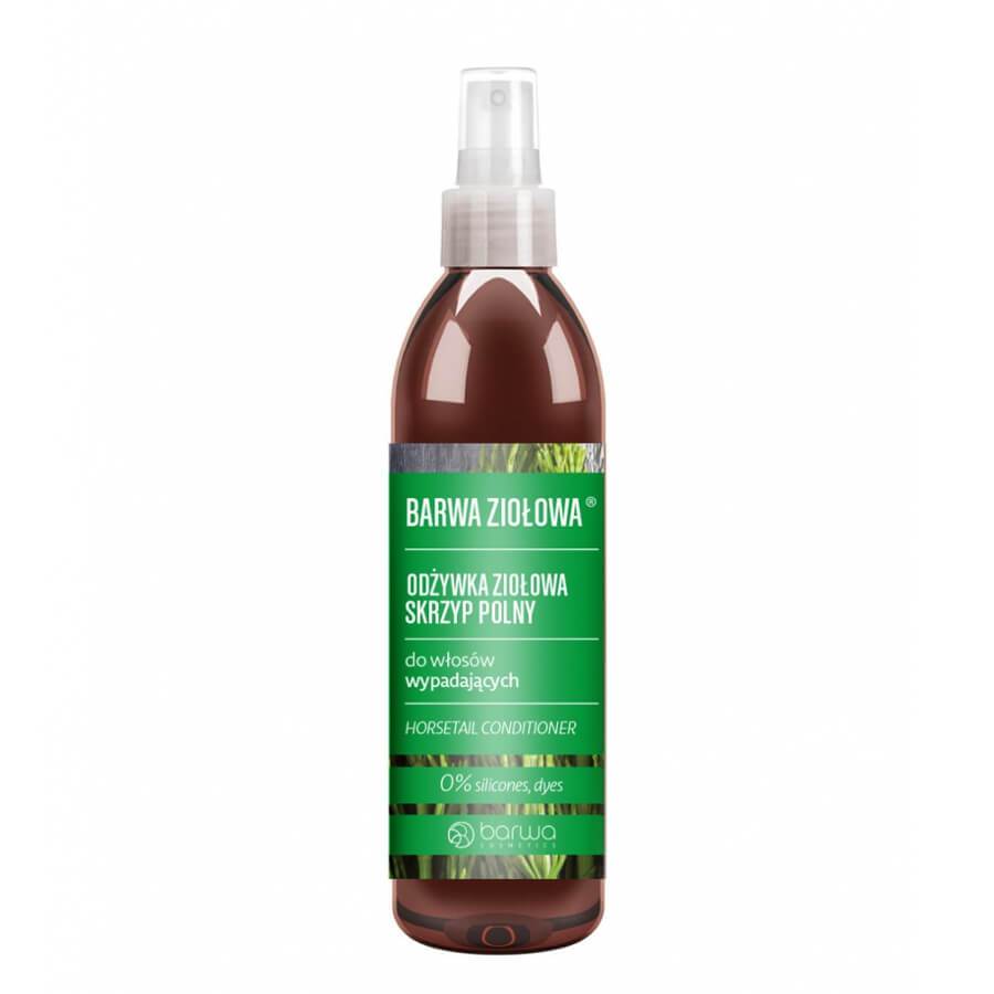 Barwa Herbal Horsetail Hair Conditioner - retail hair-care container isolated on a white background