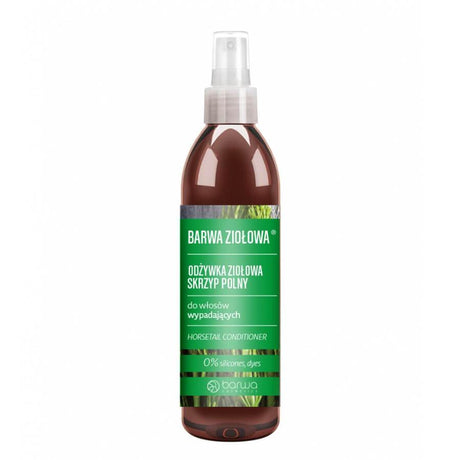 Barwa Herbal Horsetail Hair Conditioner - retail hair-care container isolated on a white background