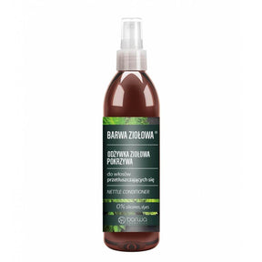 Barwa Herbal Nettle Hair Conditioner - retail hair-care container isolated on a white background