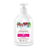 Barwa Hypoallergenic Soothing Intimate Gel Cranberry - arranged with the included components on a white background
